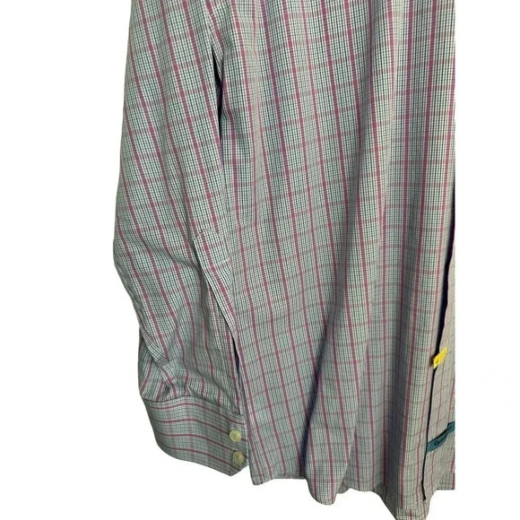 English Laundry Men's Long Sleeve Button Down Plaid Shirt Size 15.5 - Picture 5 of 13